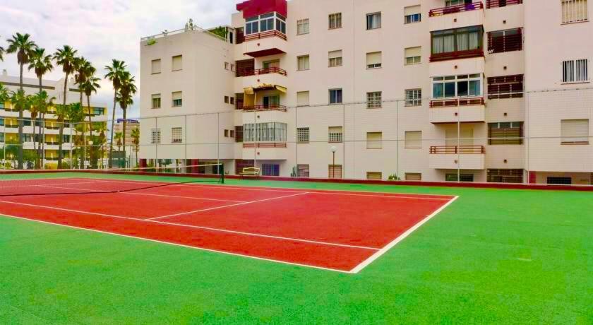 Sea-View Apartment With A Tennis Court Адехе Екстер'єр фото